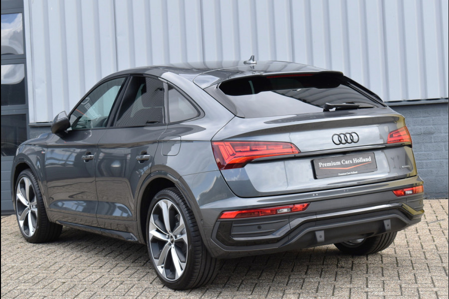 Audi Q5 Sportback 50 TFSI e S-Line RS-Leder Luchtvering Trekhaak HUD Oled Matrix ACC Keyless 21 Inch