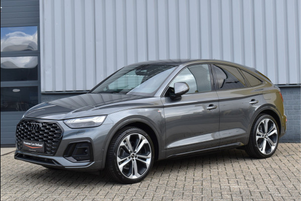 Audi Q5 Sportback 50 TFSI e S-Line RS-Leder Luchtvering Trekhaak HUD Oled Matrix ACC Keyless 21 Inch