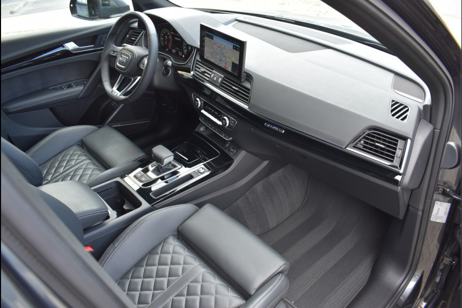 Audi Q5 Sportback 50 TFSI e S-Line RS-Leder Luchtvering Trekhaak HUD Oled Matrix ACC Keyless 21 Inch