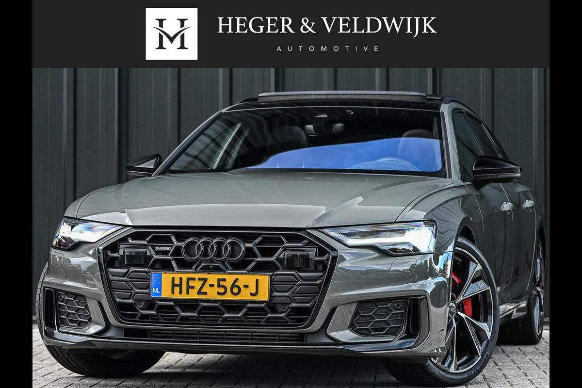 Audi A6 Avant 55 TFSI e quattro Pro Line S Competition Panoramadak | HUD | 360 Camera | B&O | Adaptive Cruise | Memory Seat | Stoel + Stoelverwarming | Ambiance Interieur | Trekhaak |