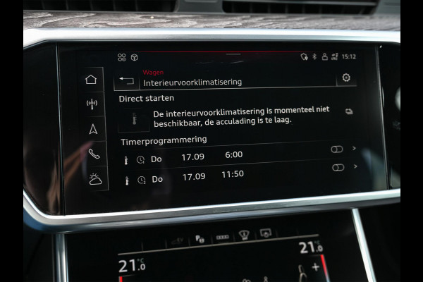 Audi A6 Avant 55 TFSI e quattro Pro Line S Competition Panoramadak | HUD | 360 Camera | B&O | Adaptive Cruise | Memory Seat | Stoel + Stoelverwarming | Ambiance Interieur | Trekhaak |