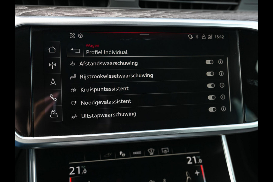 Audi A6 Avant 55 TFSI e quattro Pro Line S Competition Panoramadak | HUD | 360 Camera | B&O | Adaptive Cruise | Memory Seat | Stoel + Stoelverwarming | Ambiance Interieur | Trekhaak |