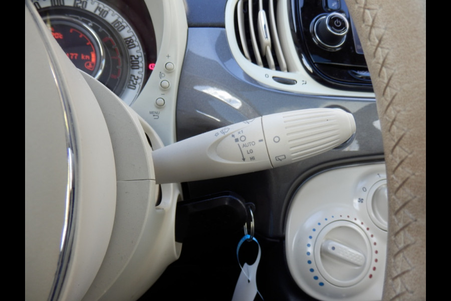 Fiat 500 80 pk. Collezione I Airco I 16 inch LM velgen I Nav. I