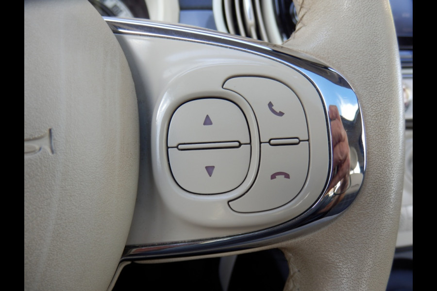 Fiat 500 80 pk. Collezione I Airco I 16 inch LM velgen I Nav. I
