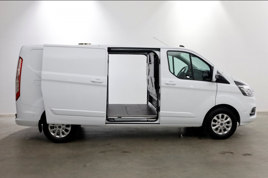 Ford Transit Custom 2.0 TDCI 170pk L2H1 Limited Achterklep/2x Schuifdeur/Trekhaak 28000kg 01-2021