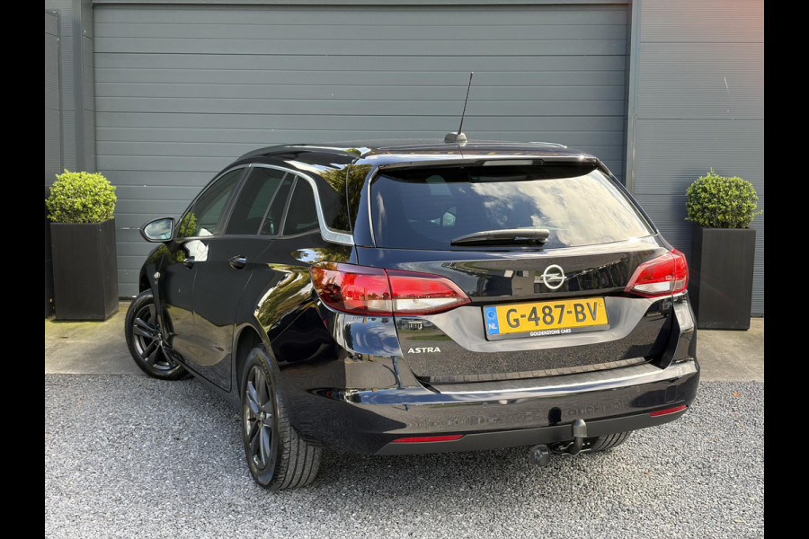 Opel Astra Sports Tourer 1.4 Turbo 120 Jaar Edition ✓150pk✓Carplay✓Navi✓Trekhaak✓Pdc V+A✓Clima✓Cruise✓6 Bak✓Lm velgen✓N.A.P✓Apk tot 02-2028