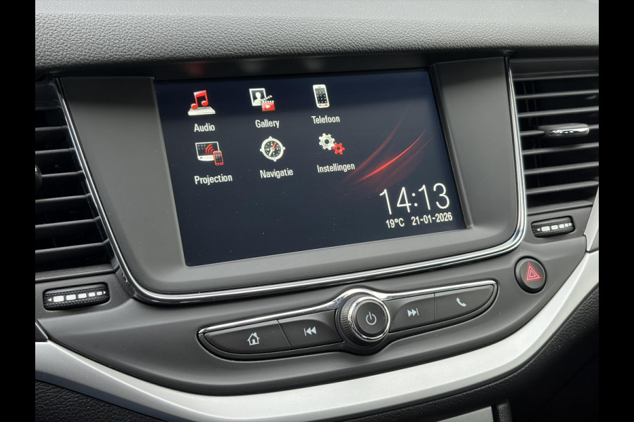 Opel Astra Sports Tourer 1.4 Turbo 120 Jaar Edition ✓150pk✓Carplay✓Navi✓Trekhaak✓Pdc V+A✓Clima✓Cruise✓6 Bak✓Lm velgen✓N.A.P✓Apk tot 02-2028