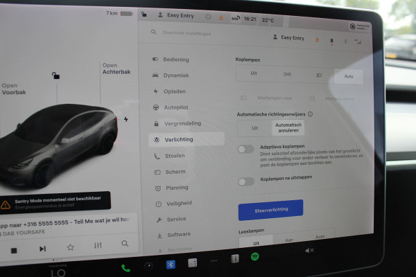 Tesla Model Y Long Range AWD 75 kWh / SOH 90,1% / Autopilot / Panoramadak / Camera / 20'' / Keyless / Leder / Dodehoek / Navigatie / Stoelverwarming