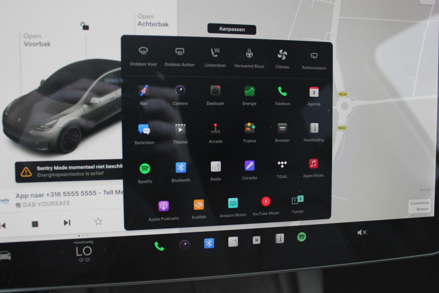 Tesla Model Y Long Range AWD 75 kWh / SOH 90,1% / Autopilot / Panoramadak / Camera / 20'' / Keyless / Leder / Dodehoek / Navigatie / Stoelverwarming