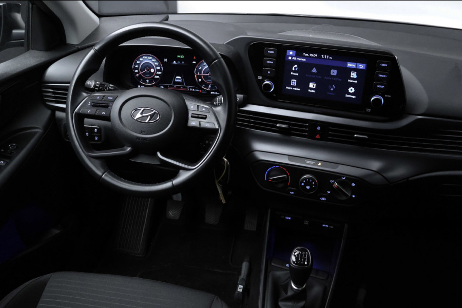 Hyundai i20 1.0 T-GDI Comfort Sport 100PK (APPLE CARPLAY,NAVI,CAMERA,CLIMATE,CRUISE,LED,SPORTSTOELEN,LM VELGEN,NETTE STAAT)