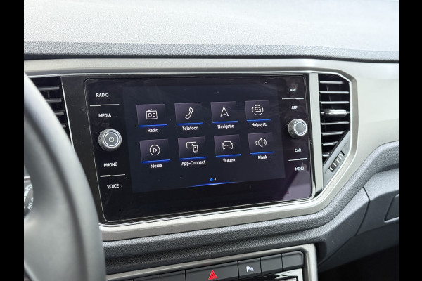 Volkswagen T-Roc 1.5TSI 150PK Automaat Adap.Cruise Apple Carplay Android Auto Navi* Airco Pdc Style Bluetooth Lmv Isofix Led Licht-/Regensensor Origineel Nederlandse Auto