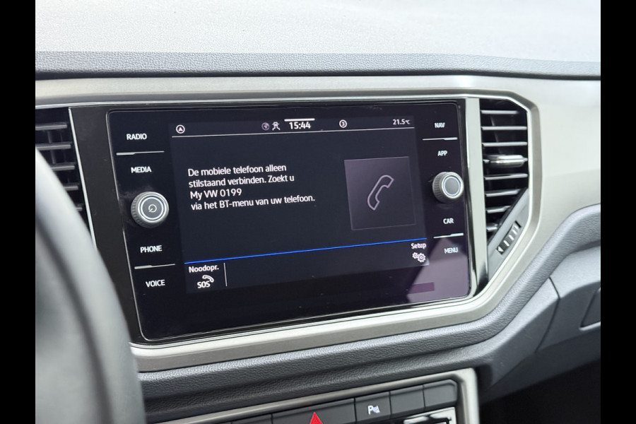 Volkswagen T-Roc 1.5TSI 150PK Automaat Adap.Cruise Apple Carplay Android Auto Navi* Airco Pdc Style Bluetooth Lmv Isofix Led Licht-/Regensensor Origineel Nederlandse Auto