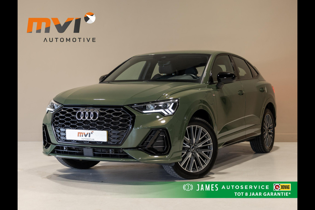 Audi Q3 Sportback 45 TFSI e S-Line Edition SOH 92% / 245pk / NAP / Achteruitrij camera / Trekhaak / Dodehoek herkenning /