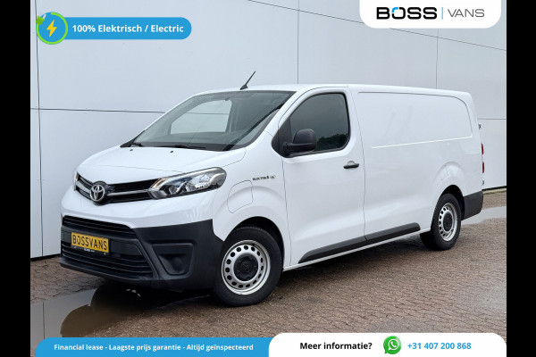 Toyota ProAce Electric Worker 75kWh 136PK L3 348km WLTP EV Snelladen Climate control Cruise control Laadkabel