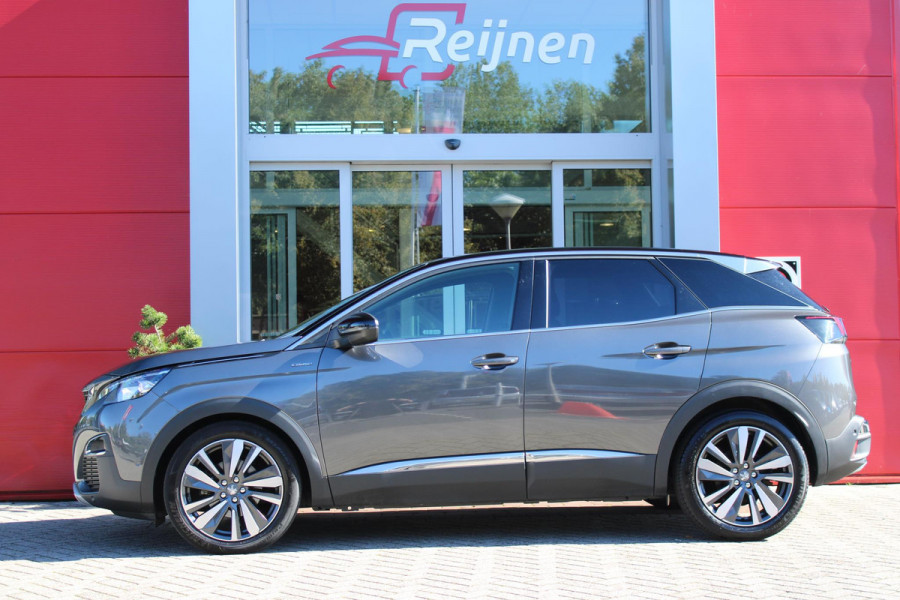 Peugeot 3008 1.6 180PK AUTOMAAT GT LINE | NAVIGATIE | CAMERA | APPLE CARPLAY/ANDROID AUTO | CLIMATE CONTROL | CRUISE CONTROL | FULL LED KOPLAMPEN | MISTLAMPEN VOOR | AFNEEMBARE TREKHAAK | 19" LICHTMETALEN VELGEN |