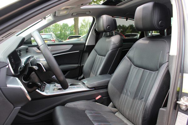 Audi A6 Limousine 55 TFSI e quattro Competition / Full option! / SoH 88% / Trekhaak / Panoramadak / 360Camera / Head-up / Softclose / Keyless / B&O / RS Seats / 19'' / Stoelmassage+Ventilatie / Stuurverwarming / Dodehoek / DAB / ACC