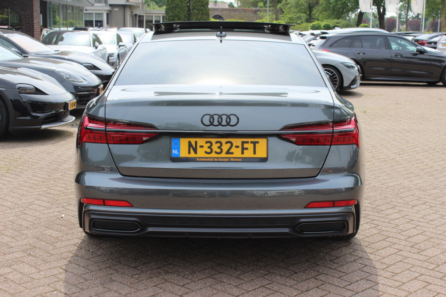 Audi A6 Limousine 55 TFSI e quattro Competition / Full option! / SoH 88% / Trekhaak / Panoramadak / 360Camera / Head-up / Softclose / Keyless / B&O / RS Seats / 19'' / Stoelmassage+Ventilatie / Stuurverwarming / Dodehoek / DAB / ACC