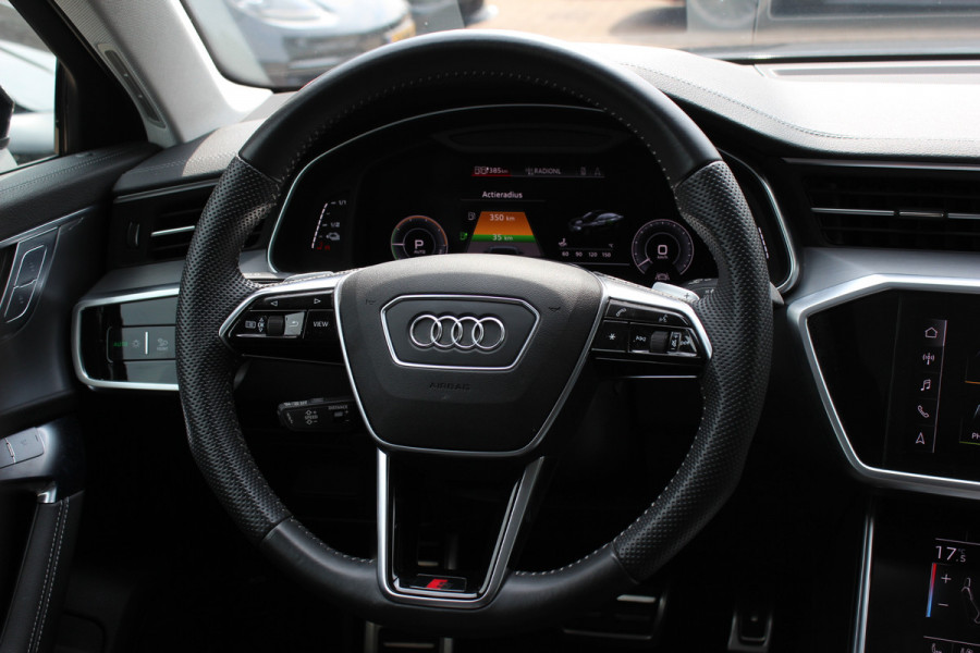 Audi A6 Limousine 55 TFSI e quattro Competition / Full option! / SoH 88% / Trekhaak / Panoramadak / 360Camera / Head-up / Softclose / Keyless / B&O / RS Seats / 19'' / Stoelmassage+Ventilatie / Stuurverwarming / Dodehoek / DAB / ACC