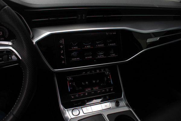 Audi A6 Limousine 55 TFSI e quattro Competition / Full option! / SoH 88% / Trekhaak / Panoramadak / 360Camera / Head-up / Softclose / Keyless / B&O / RS Seats / 19'' / Stoelmassage+Ventilatie / Stuurverwarming / Dodehoek / DAB / ACC