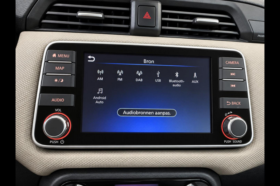 Nissan Micra 1.0 IG-T N-Connecta 101pk Camera Navigatie Apple Carplay Android Auto LED Koplampen Cruise Control Parkeersensoren Climate Control
