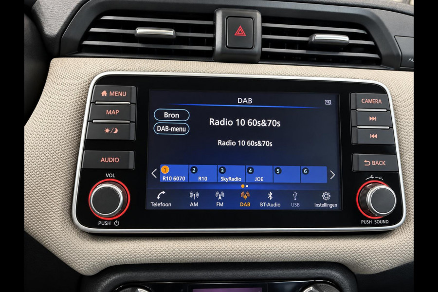 Nissan Micra 1.0 IG-T N-Connecta 101pk Camera Navigatie Apple Carplay Android Auto LED Koplampen Cruise Control Parkeersensoren Climate Control