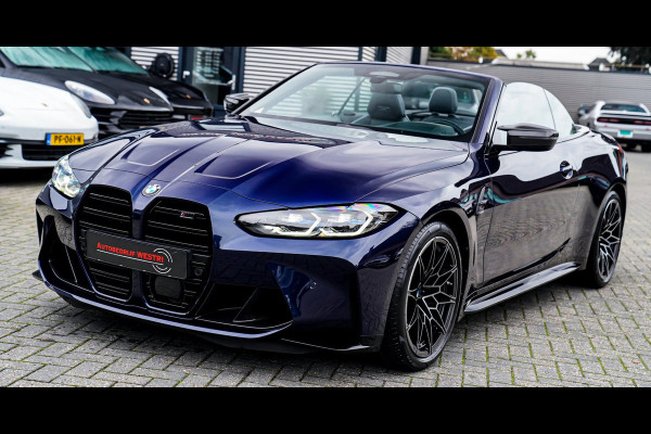 BMW 4 Serie Cabrio M4 xDrive Competition | Akrapovic | Carbon Package | Harman/Kardon | Nekverwarming | Laser | Adaptieve Cruise