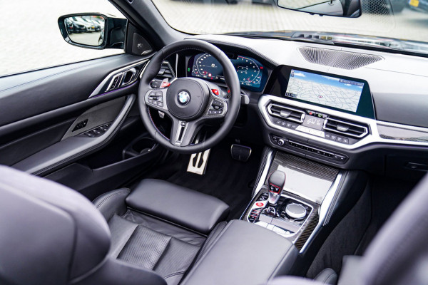 BMW 4 Serie Cabrio M4 xDrive Competition | Akrapovic | Carbon Package | Harman/Kardon | Nekverwarming | Laser | Adaptieve Cruise