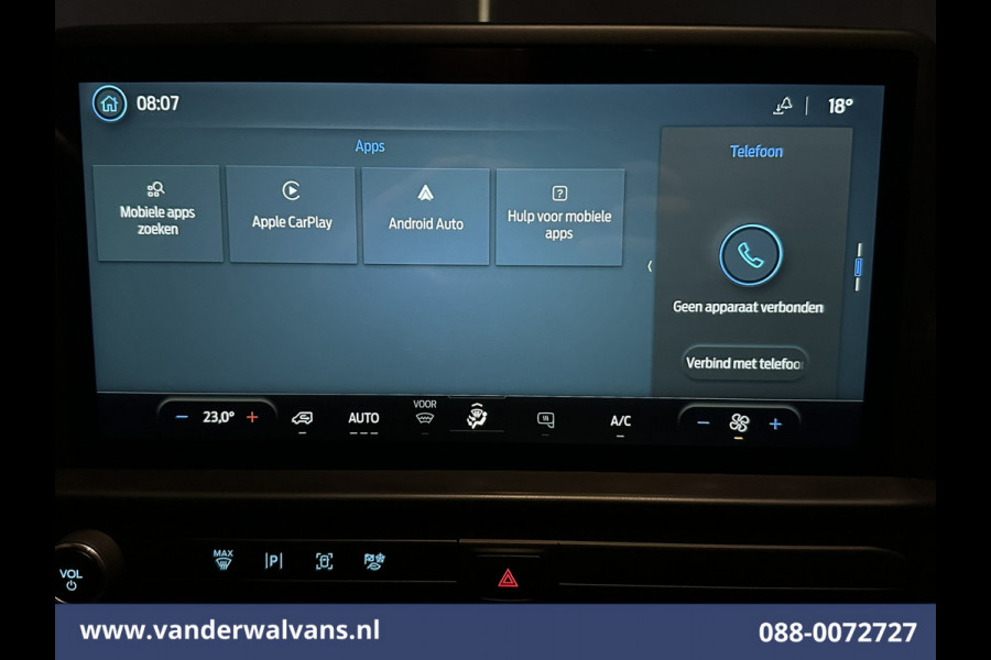 Ford Transit Custom 2.0 TDCI 136pk L2H1 Euro6 Airco | Camera | LED | Apple Carplay | Cruisecontrol Android Auto, Verwarmde voorruit, Parkeersensoren, Bijrijdersbank
