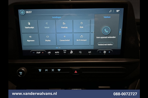 Ford Transit Custom 2.0 TDCI 136pk L2H1 Euro6 Airco | Camera | LED | Apple Carplay | Cruisecontrol Android Auto, Verwarmde voorruit, Parkeersensoren, Bijrijdersbank