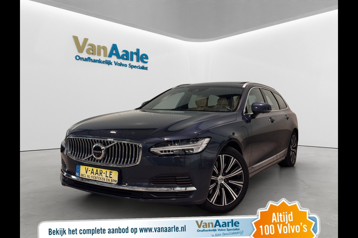 Volvo V90 T8 Aut. Plug-in Hybrid Inscription ACC 360camera Leder 390pk