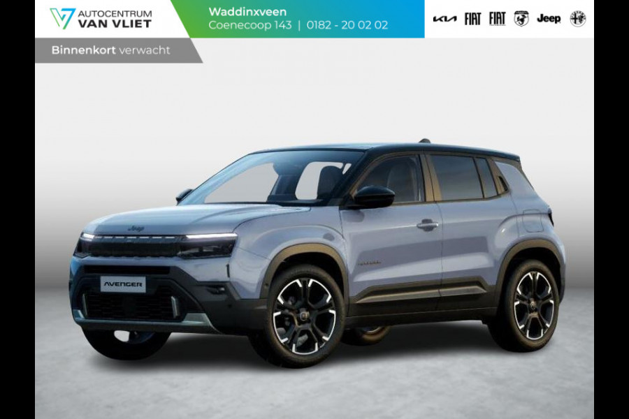 Jeep Avenger 1.2 e-Hybrid Summit | Schuif/Kanteldak | Winter Pack | Infotainment Pack | Elektr. A-Klep | Bicolore