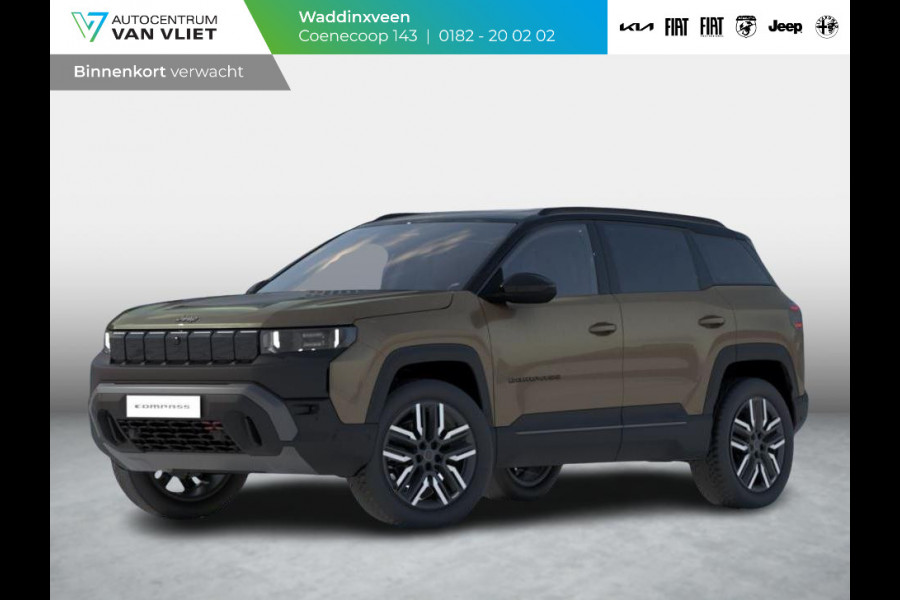 Jeep Compass Overland 4xe 375pk 96 kWh | 602km WLTP | Convenience Pack | Driver Assist. Pack | Schuif/Kanteldak | Premium Pack | Warmtepomp