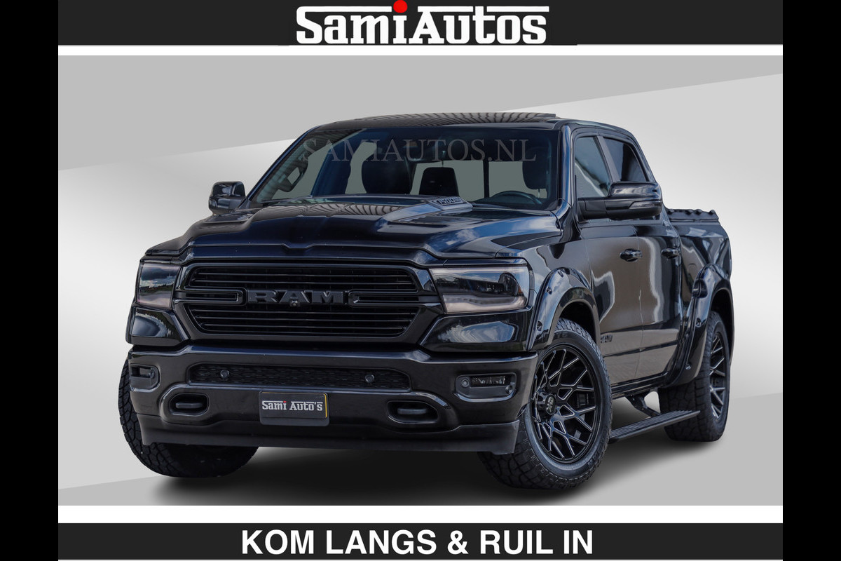 Dodge Ram HULK PACK | WIDE BODY | €44950,- excl | BOM & BOM VOL OPTIES | LUCHTVERING | OPENUITLAAT KLEP | ADAPTIVE CRUISE | CREW CAB DC | DUBBELE CABINE | 5 PERSOONS |
