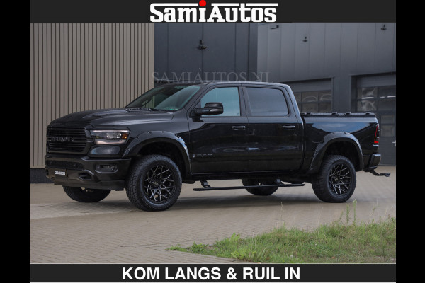 Dodge Ram HULK PACK | WIDE BODY | €44950,- excl | BOM & BOM VOL OPTIES | LUCHTVERING | OPENUITLAAT KLEP | ADAPTIVE CRUISE | CREW CAB DC | DUBBELE CABINE | 5 PERSOONS |