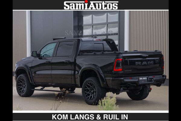 Dodge Ram HULK PACK | WIDE BODY | €44950,- excl | BOM & BOM VOL OPTIES | LUCHTVERING | OPENUITLAAT KLEP | ADAPTIVE CRUISE | CREW CAB DC | DUBBELE CABINE | 5 PERSOONS |