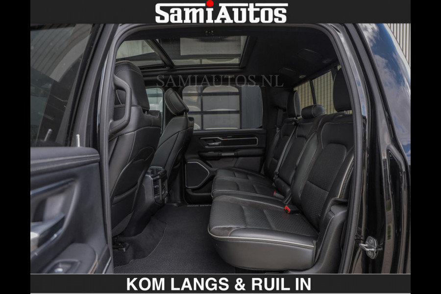Dodge Ram HULK PACK | WIDE BODY | €44950,- excl | BOM & BOM VOL OPTIES | LUCHTVERING | OPENUITLAAT KLEP | ADAPTIVE CRUISE | CREW CAB DC | DUBBELE CABINE | 5 PERSOONS |