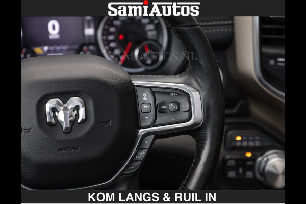 Dodge Ram HULK PACK | WIDE BODY | €44950,- excl | BOM & BOM VOL OPTIES | LUCHTVERING | OPENUITLAAT KLEP | ADAPTIVE CRUISE | CREW CAB DC | DUBBELE CABINE | 5 PERSOONS |