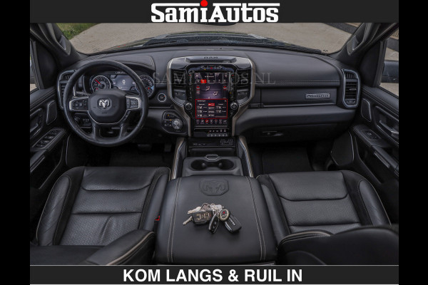 Dodge Ram HULK PACK | WIDE BODY | €44950,- excl | BOM & BOM VOL OPTIES | LUCHTVERING | OPENUITLAAT KLEP | ADAPTIVE CRUISE | CREW CAB DC | DUBBELE CABINE | 5 PERSOONS |