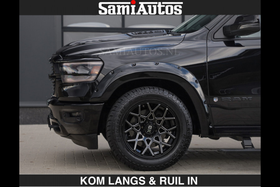 Dodge Ram HULK PACK | WIDE BODY | €44950,- excl | BOM & BOM VOL OPTIES | LUCHTVERING | OPENUITLAAT KLEP | ADAPTIVE CRUISE | CREW CAB DC | DUBBELE CABINE | 5 PERSOONS |