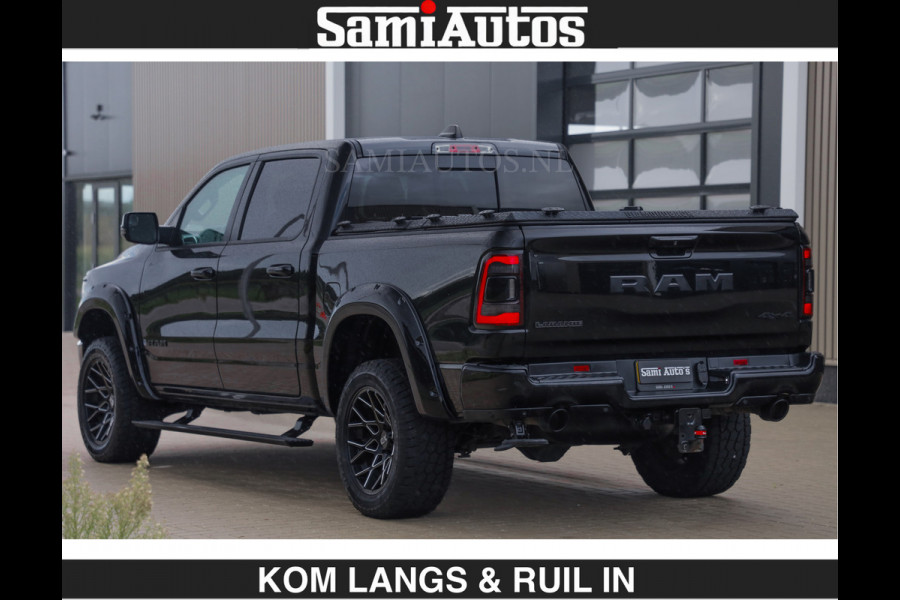 Dodge Ram HULK PACK | WIDE BODY | €44950,- excl | BOM & BOM VOL OPTIES | LUCHTVERING | OPENUITLAAT KLEP | ADAPTIVE CRUISE | CREW CAB DC | DUBBELE CABINE | 5 PERSOONS |