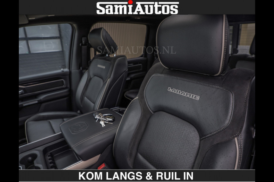 Dodge Ram HULK PACK | WIDE BODY | €44950,- excl | BOM & BOM VOL OPTIES | LUCHTVERING | OPENUITLAAT KLEP | ADAPTIVE CRUISE | CREW CAB DC | DUBBELE CABINE | 5 PERSOONS |