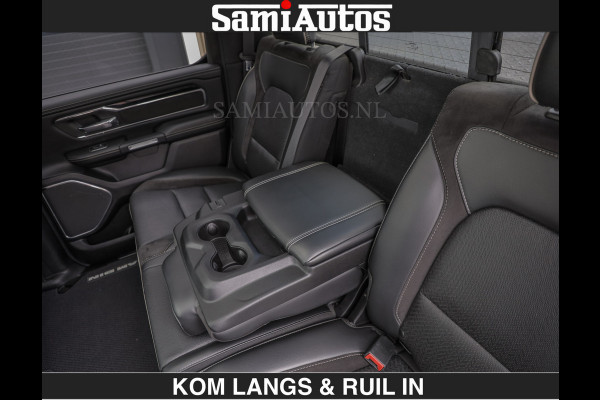 Dodge Ram HULK PACK | WIDE BODY | €44950,- excl | BOM & BOM VOL OPTIES | LUCHTVERING | OPENUITLAAT KLEP | ADAPTIVE CRUISE | CREW CAB DC | DUBBELE CABINE | 5 PERSOONS |
