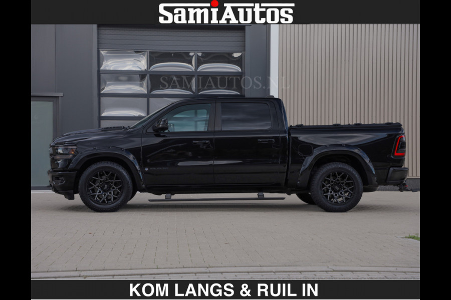 Dodge Ram HULK PACK | WIDE BODY | €44950,- excl | BOM & BOM VOL OPTIES | LUCHTVERING | OPENUITLAAT KLEP | ADAPTIVE CRUISE | CREW CAB DC | DUBBELE CABINE | 5 PERSOONS |