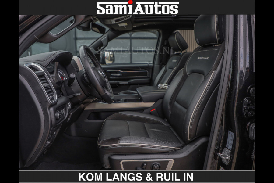 Dodge Ram HULK PACK | WIDE BODY | €44950,- excl | BOM & BOM VOL OPTIES | LUCHTVERING | OPENUITLAAT KLEP | ADAPTIVE CRUISE | CREW CAB DC | DUBBELE CABINE | 5 PERSOONS |