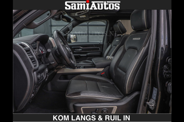 Dodge Ram HULK PACK | WIDE BODY | €44950,- excl | BOM & BOM VOL OPTIES | LUCHTVERING | OPENUITLAAT KLEP | ADAPTIVE CRUISE | CREW CAB DC | DUBBELE CABINE | 5 PERSOONS |