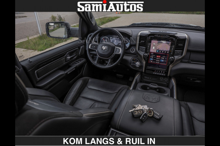 Dodge Ram HULK PACK | WIDE BODY | €44950,- excl | BOM & BOM VOL OPTIES | LUCHTVERING | OPENUITLAAT KLEP | ADAPTIVE CRUISE | CREW CAB DC | DUBBELE CABINE | 5 PERSOONS |