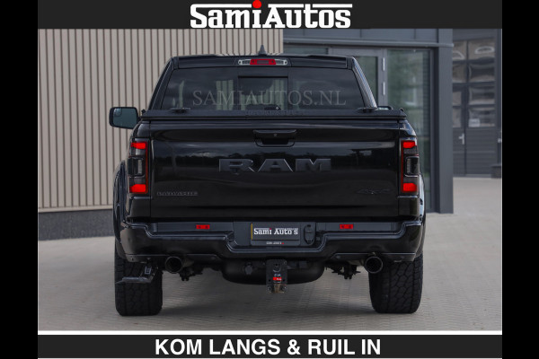 Dodge Ram HULK PACK | WIDE BODY | €44950,- excl | BOM & BOM VOL OPTIES | LUCHTVERING | OPENUITLAAT KLEP | ADAPTIVE CRUISE | CREW CAB DC | DUBBELE CABINE | 5 PERSOONS |