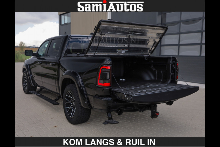 Dodge Ram HULK PACK | WIDE BODY | €44950,- excl | BOM & BOM VOL OPTIES | LUCHTVERING | OPENUITLAAT KLEP | ADAPTIVE CRUISE | CREW CAB DC | DUBBELE CABINE | 5 PERSOONS |