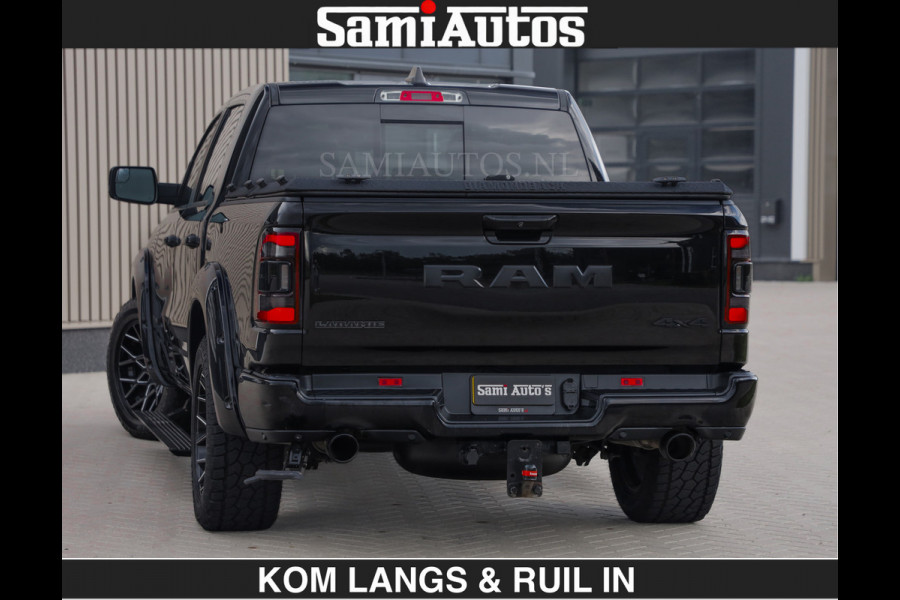 Dodge Ram HULK PACK | WIDE BODY | €44950,- excl | BOM & BOM VOL OPTIES | LUCHTVERING | OPENUITLAAT KLEP | ADAPTIVE CRUISE | CREW CAB DC | DUBBELE CABINE | 5 PERSOONS |
