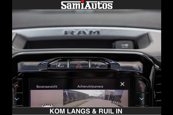 Dodge Ram HULK PACK | WIDE BODY | €44950,- excl | BOM & BOM VOL OPTIES | LUCHTVERING | OPENUITLAAT KLEP | ADAPTIVE CRUISE | CREW CAB DC | DUBBELE CABINE | 5 PERSOONS |